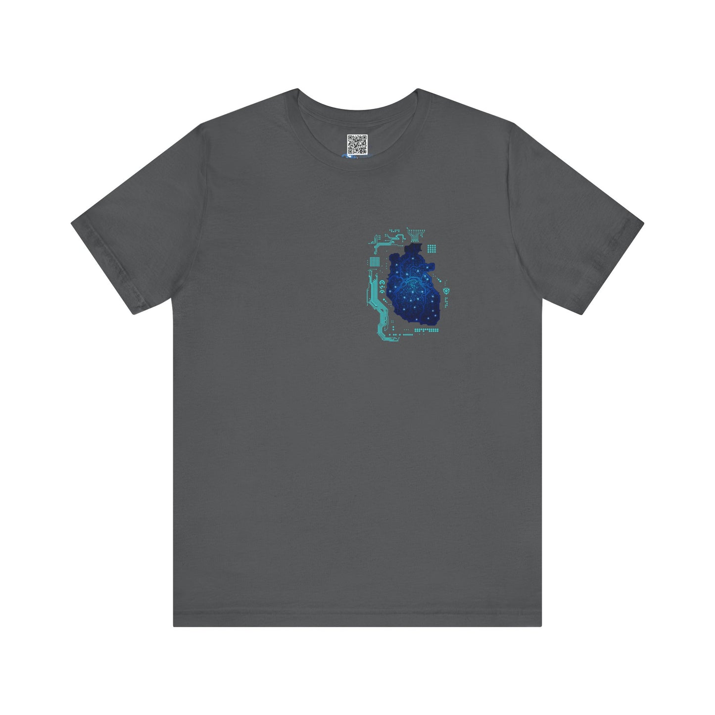 Anatomical Circuit Heart Unisex Tee