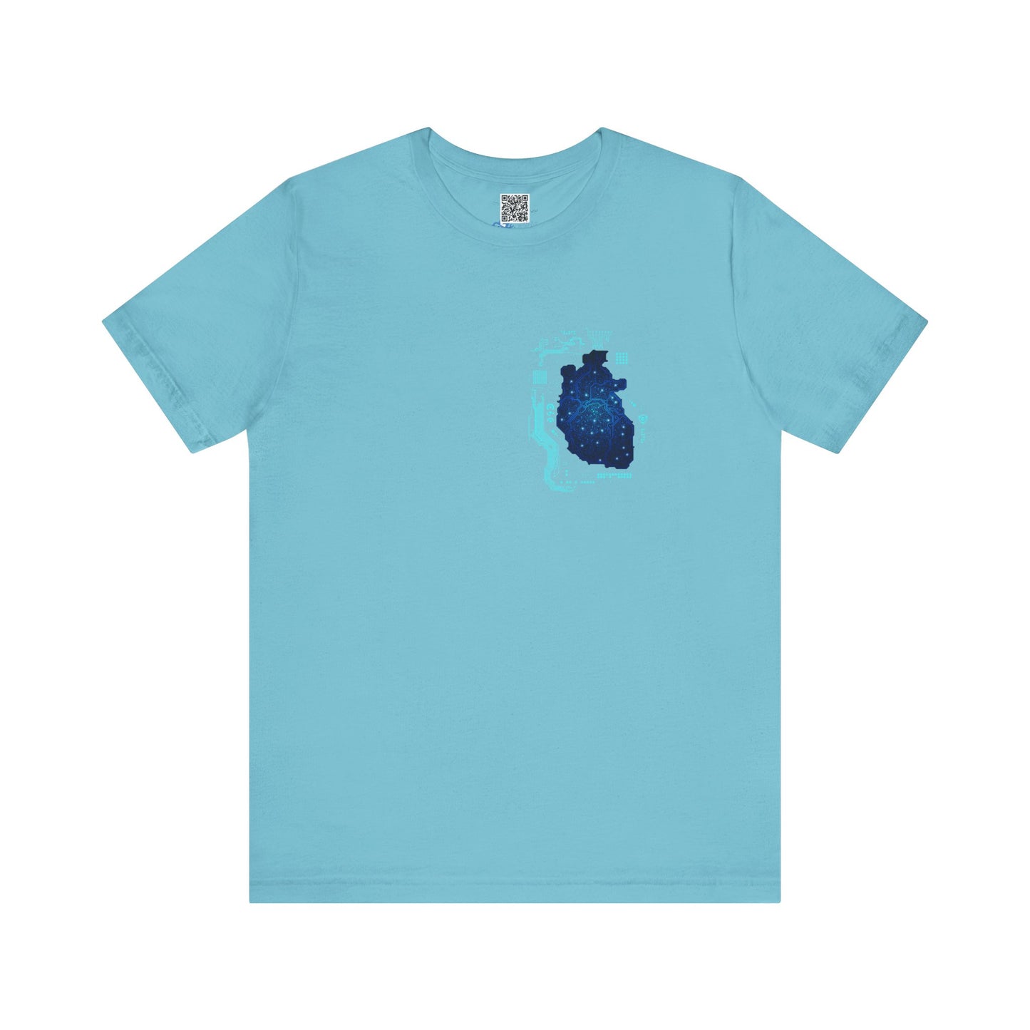 Anatomical Circuit Heart Unisex Tee