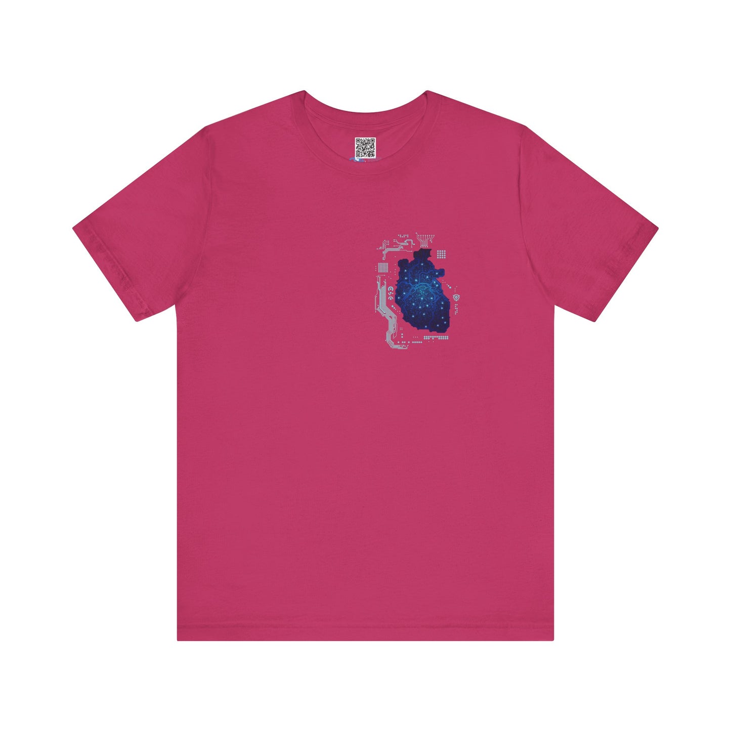 Anatomical Circuit Heart Unisex Tee