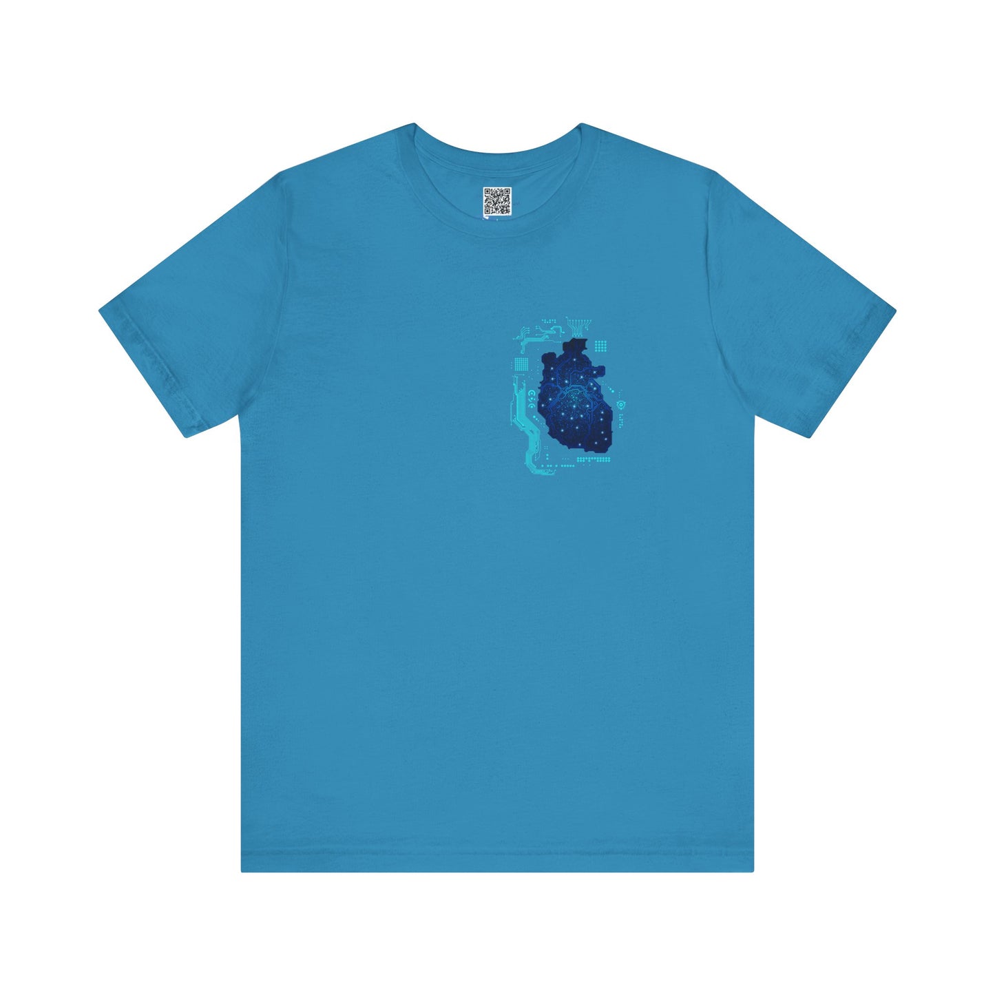 Anatomical Circuit Heart Unisex Tee